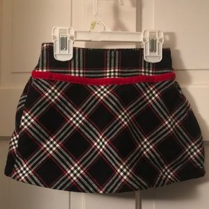 Old navy plaid skirt, size 18-24 months